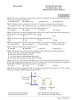 Đề ôn thi thử môn hóa   (599)