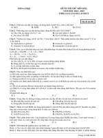 Đề ôn thi thử môn hóa  (411)