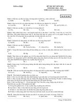 Đề ôn thi thử môn hóa   (518)