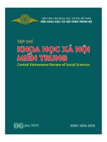 Sự ảnh hưởng của trường phái kịch Aristote đến kịch Việt Nam 1945 - 1975