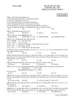 Đề ôn thi thử môn hóa   (564)