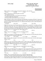 Đề ôn thi thử môn hóa  (431)