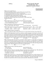 Đề ôn thi thử môn hóa  (631)