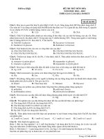 Đề ôn thi thử môn hóa   (691)