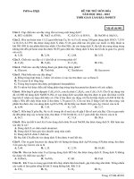 Đề ôn thi thử môn hóa   (570)