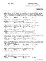 Đề ôn thi thử môn hóa   (545)