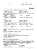 Đề ôn thi thử môn hóa   (822)