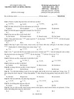Đề thi thử môn hóa 12 số 4 (2)