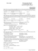 Đề ôn thi thử môn hóa  (48)