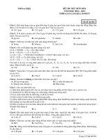 Đề ôn thi thử môn hóa   (755)