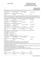 Đề ôn thi thử môn hóa   (837)