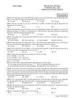 Đề ôn thi thử môn hóa   (668)