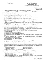 Đề ôn thi thử môn hóa   (530)