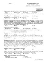 Đề ôn thi thử môn hóa  (780)