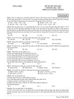 Đề ôn thi thử môn hóa   (754)