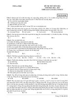 Đề ôn thi thử môn hóa   (885)