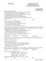Đề ôn thi thử môn hóa   (534)