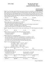 Đề ôn thi thử môn hóa   (565)