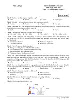 Đề ôn thi thử môn hóa  (412)