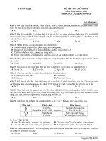 Đề ôn thi thử môn hóa   (563)