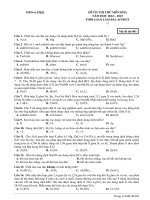 Đề ôn thi thử môn hóa  (371)