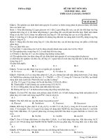 Đề ôn thi thử môn hóa   (851)