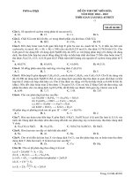 Đề ôn thi thử môn hóa  (362)