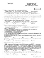 Đề ôn thi thử môn hóa   (524)
