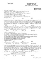 Đề ôn thi thử môn hóa   (880)