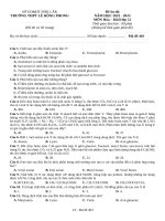 Đề ôn thi hóa số 1 (14)