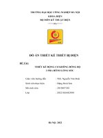 Đồ án thiết kế thiết bị điện đề tài thiết kế động cơ không đồng bộ 3 pha rôto lồng sóc