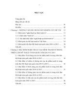 (Luận Văn Thạc Sĩ) Khái Quát Lịch Sử Mỹ Thuật Thế Giới Qua Các Thời Kỳ.pdf