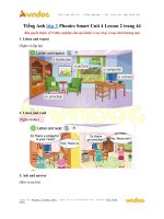 Tiếng Anh lớp 3 Phonics Smart Unit 4 Lesson 2 trang 44