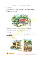 Giải SGK Tự nhiên và xã hội 1 bài 12: Nhà ở