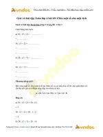 Giải vở bài tập Toán 4 bài 69: Chia một số cho một tích