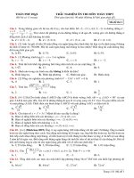 Đề ôn toán thptqg 3 (105)