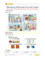Tiếng Anh lớp 3 Phonics Smart Unit 4 Lesson 3 trang 46