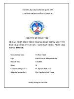 Chuyên đề thực tập  phân tích thực trạng hoạt động xúc tiến bán của công ty cj cgv   cụm rạp chiếu phim cgv mipec tower