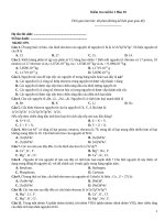 Kiếm tra cuối kì hoá 10   đề 079