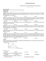 Đề thi hoá học 2021   đề 127