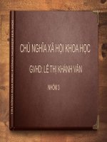 Phân Tích Đặc Điểm Của Thời Kì Quá Độ Lên Chủ Nghĩa Xã Hội Ở Việt Nam Từ Đó Làm Rõ Sự Vận Dụng Sáng Tạo Của Đảng Vào Thực Tiễn Việt Nam.pdf