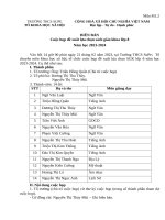 Chọn sách ls đl 8 (nộp) m1 2 nộp