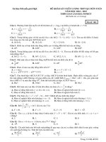 Đề ôn khảo sát chất lượng thptqg môn toán  (684)