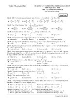Đề ôn khảo sát chất lượng thptqg môn toán  (502)