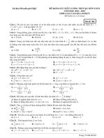 Đề ôn khảo sát chất lượng thptqg môn toán  (598)