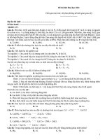 Đề thi hoá học 2021   đề 177