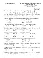 Đề ôn khảo sát chất lượng thptqg môn toán  (547)