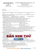 08  đề vip 8   soạn chuẩn cấu trúc minh họa bgd năm 2023   môn sinh học   bản word có giải (k2) image marked