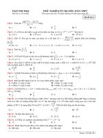 Đề ôn toán thpt  (584)