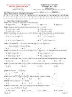 Đề Giữa Kì 2 Toán 11 Năm 2022 – 2023 Trường Thpt Ngọc Hồi – Hà Nội.pdf